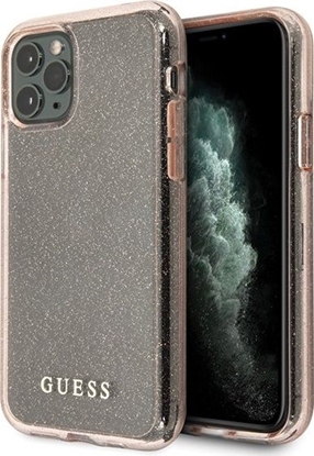 Attēls no Guess Guess GUHCN58PCGLPI iPhone 11 Pro róowy/pink hard case Glitter