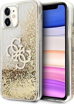Attēls no Guess Guess GUHCN61LG4GGO iPhone 11 6,1" zoty/gold hardcase 4G Big Liquid Glitter