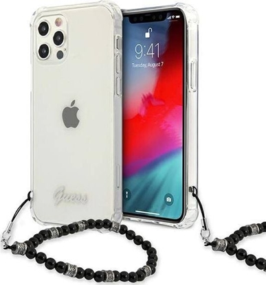 Attēls no Guess Guess GUHCP12LKPSBK iPhone 12 Pro Max 6,7" Transparent hardcase Black Pearl