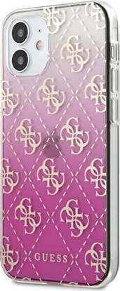 Attēls no Guess Guess GUHCP12SPCU4GGPI iPhone 12 mini 5,4" róowy/pink hardcase 4G Gradient