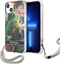 Attēls no Guess Guess Flower Cord - Etui ze smyczk iPhone 13 mini (Blue)