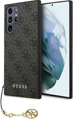 Attēls no Guess GUHCS24LGF4GGR S24 Ultra S928 czarny/black hardcase 4G Charms Collection