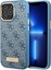 Attēls no Guess GUHMP14LU4GPRB iPhone 14 Pro 6.1" niebieski/blue hard case 4G Logo Plate MagSafe