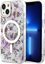Picture of Guess GUHMP14SHCFWST iPhone 14 / 15 / 13 6.1" transparent hardcase Flower MagSafe
