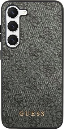 Attēls no Guess GUESS SAMSUNG S24+ GUHCS24MG4GFGR METAL GOLD LOGO BLACK