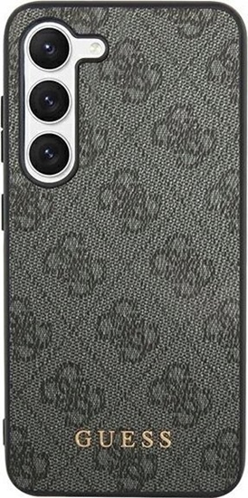 Picture of Guess GUESS SAMSUNG S24+ GUHCS24MG4GFGR METAL GOLD LOGO BLACK