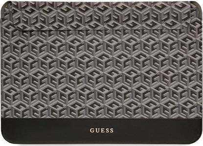 Изображение Etui Guess GUESS SLEEVE GUCS16HGCFSEK 16" CZARNY /BLACK GCUBE STRIPES