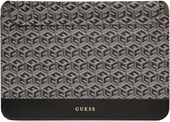 Изображение Etui Guess GUESS SLEEVE GUCS16HGCFSEK 16" CZARNY /BLACK GCUBE STRIPES