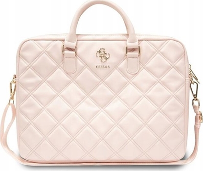 Picture of Torba Guess Guess Quilted 4G Computer Bag - Torba na notebooka 15" / 16" (róowy)