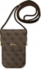 Picture of Guess 4G Metal Script Logo Handbag Brown
