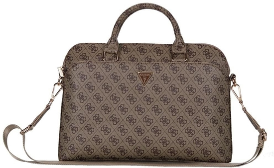 Picture of Guess PU 4G Triangle Logo Computer Bag 15/16"
