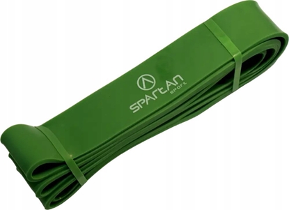 Attēls no Guma Oporowa POWER BAND Zielona 4,45 x 0,45 x 208 cm