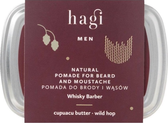 Picture of Hagi Hagi Naturalna pomada do brody i wsów Whisky Barber 70ml