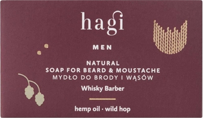 Picture of Hagi Hagi Naturalne mydo do brody i wsów Whisky Barber 100g