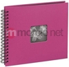 Изображение Hama  Fine Art   36x32/50  10608 Spiralbound Album, pink