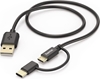 Picture of Hama 178327 USB cable 1 m USB 2.0 USB A Micro-USB A Black