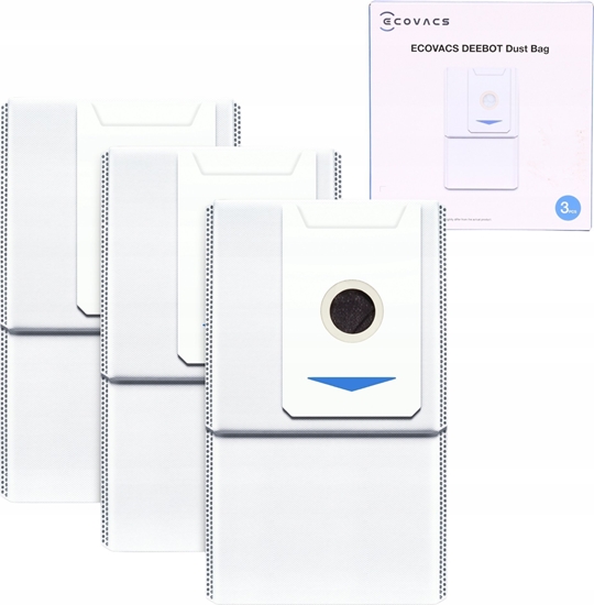 Picture of Hama ECOVACS Antybakteryjne 3l worki na kurz do stacji T30 PRO OMNI/T30 OMNI 3 szt - DDB030031