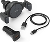 Picture of Hama FC10 Flex-Set Smartphone Anthracite Cigar lighter Wireless charging Fast charging Auto