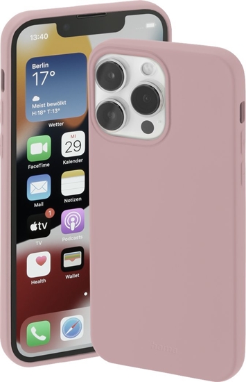 Picture of Hama HAMA "FINEST FEEL"FUTERA GSM DLA iPhone 14 PRO, RÓOWY