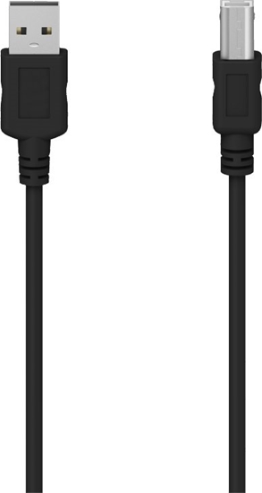 Picture of Kabel USB Hama USB-A - USB-B 3 m Szary (00300066)