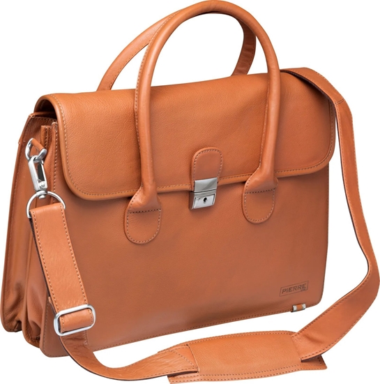 Изображение Hamelin PIERRE COMPUTER TASKE DAME, LÆDER, NATURBRUN