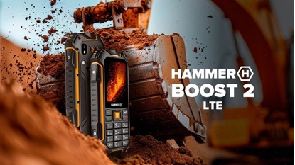Picture of Telefon komórkowy myPhone Hammer Boost 2 LTE 4G Dual SIM Czarny