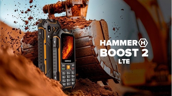 Изображение Telefon komórkowy myPhone Hammer Boost 2 LTE 4G Dual SIM Czarny