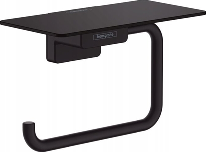 Picture of Hansgrohe Uchwyt na papier toaletowy z pók, czarny matowy