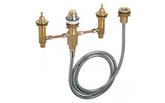 Picture of Hansgrohe Zestaw podstawowy baterii wannowej 4-otworowej Focus do montau na brzeg wanny (13244180)