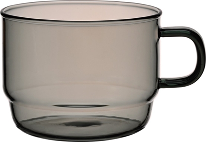Attēls no Hario Hario - Colors Stacking Mug Cup - Szklany kubek szary 300ml