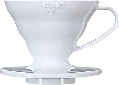 Picture of Hario Hario plastikowy Drip V60-01 Biay