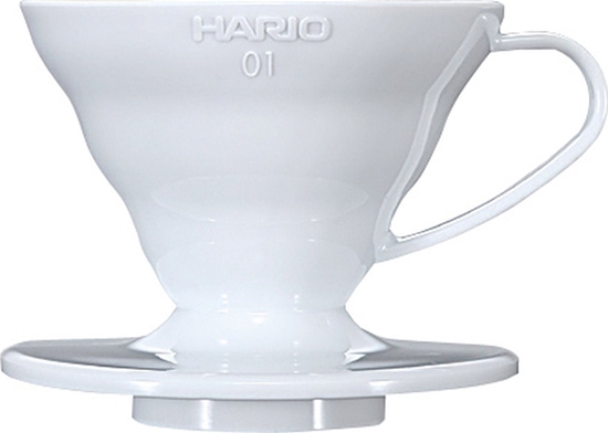 Picture of Hario Hario plastikowy Drip V60-01 Biay