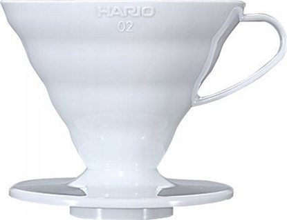Picture of Hario Hario plastikowy Drip V60-02 Biay