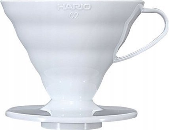 Picture of Hario Hario plastikowy Drip V60-02 Biay