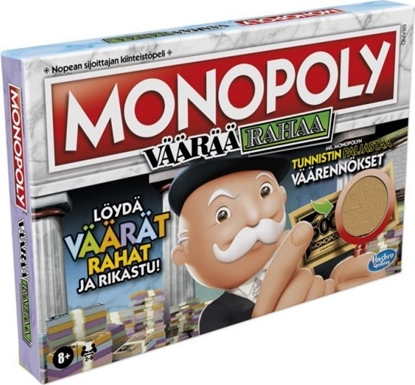 Изображение Hasbro Gra planszowa Monopoly: Crooked Cash (edycja fiska)