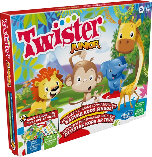 Picture of Hasbro Party game Twister Junior (in Latvian and Estonian lang.)