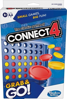 Attēls no Hasbro Travel game Connect 4 Grab&Go