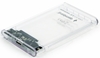 Picture of Gembird HDD/SSD enclosure 2.5 SATA USB 3.0 Transparent