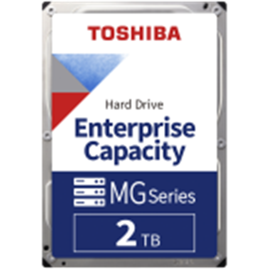 Picture of HDD|TOSHIBA|MG10-D Series|2TB|SATA 3.0|7200 rpm|3,5"|MG10ADA200E