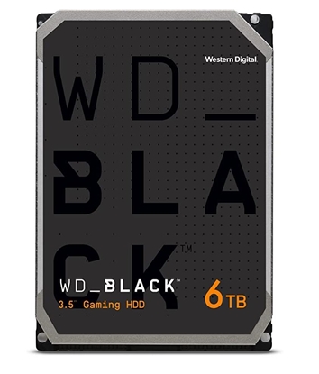 Изображение HDD|WESTERN DIGITAL|Black|6TB|SATA|128 MB|7200 rpm|3,5"|WD6004FZWX