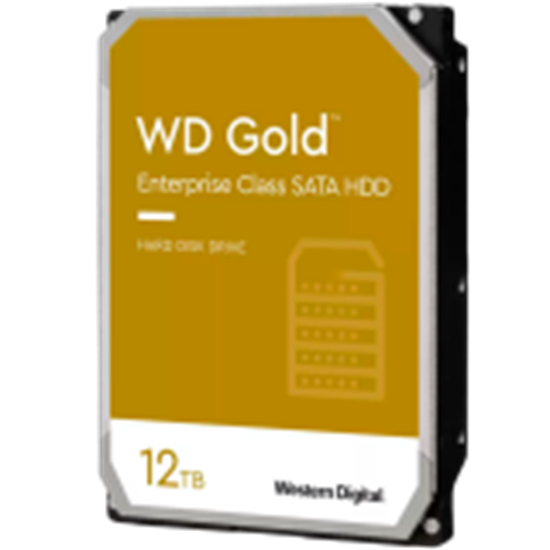 Picture of HDD|WESTERN DIGITAL|Gold|12TB|SATA 3.0|256 MB|7200 rpm|3,5"|WD122KRYZ