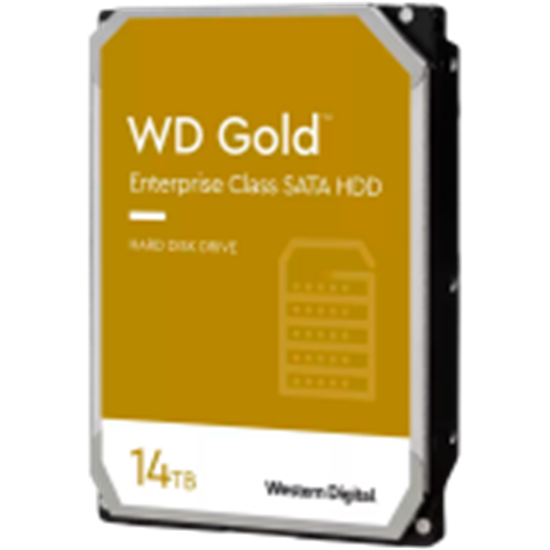 Picture of HDD|WESTERN DIGITAL|Gold|14TB|SATA 3.0|512 MB|7200 rpm|3,5"|WD142KRYZ