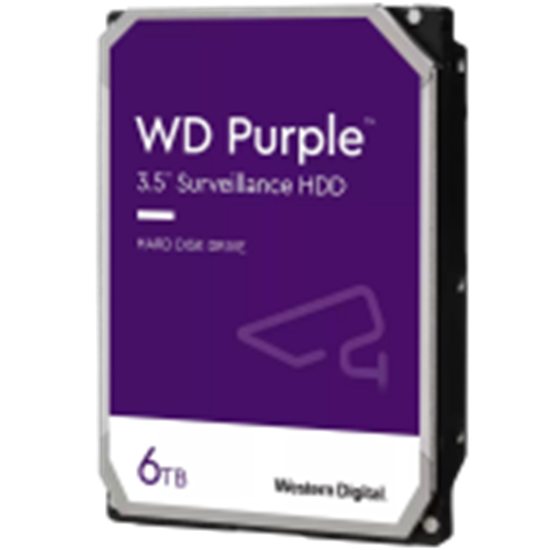 Изображение HDD|WESTERN DIGITAL|Purple Pro|24TB|SATA|512 MB|7200 rpm|3,5"|WD240PURP
