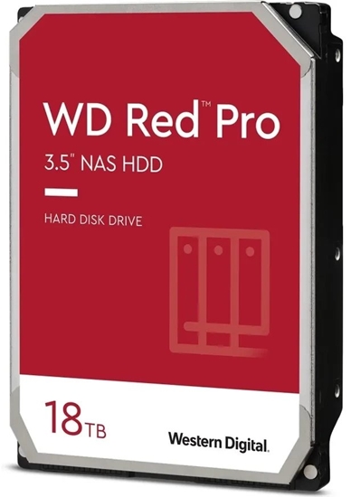 Picture of Dysk serwerowy WD Red Pro 18TB 3.5'' SATA III (6 Gb/s)  (WD181KFGX)