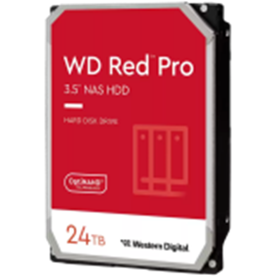 Picture of HDD|WESTERN DIGITAL|Red Pro|24TB|512 MB|7200 rpm|3,5"|WD240KFGX