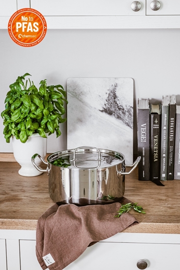 Picture of Heirol Steely Classic Triply saucepan, 24 cm / 5.5 L