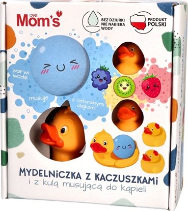 Attēls no Hencz Toys Mydelniczka z kaczuszkami i kul musujc do kpieli