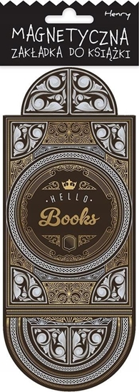 Изображение HENRY Zakadka magnetyczna owal Hello Books