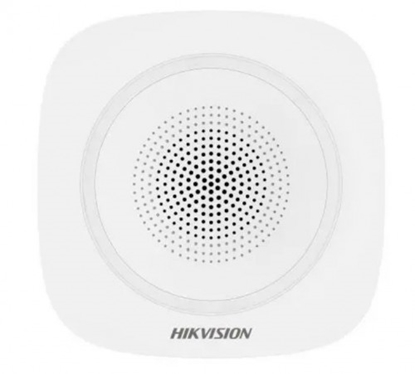 Picture of Hikvision | Bezvadu iekštelpu sirēna - 90-110dB- Statusa indikācija (Blue, Red)