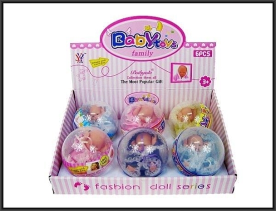 Picture of Hipo Laleczka w kuli 10cm (9909-2)